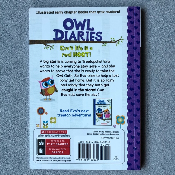 Set of 4 ~ Owl Diaries ~ Books #5, 6, 8, and 9 - Picture 7 of 10